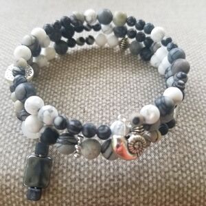 Handmade Memory Wire Bracelet